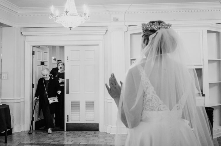 Priceless reaction from the brides mother. I photograph a wedding day unscripted, without the photographer directing, and avoid the wedding photography cliches. The main point is I document life without staging a shot except for some obligatory group and couple shots. Sure I take group photos and pictures of the two of you, an integral part of your special day, but they’re pretty quick. I’m hooked on the decisive moments and the emotional resonance. 0278 L1054218