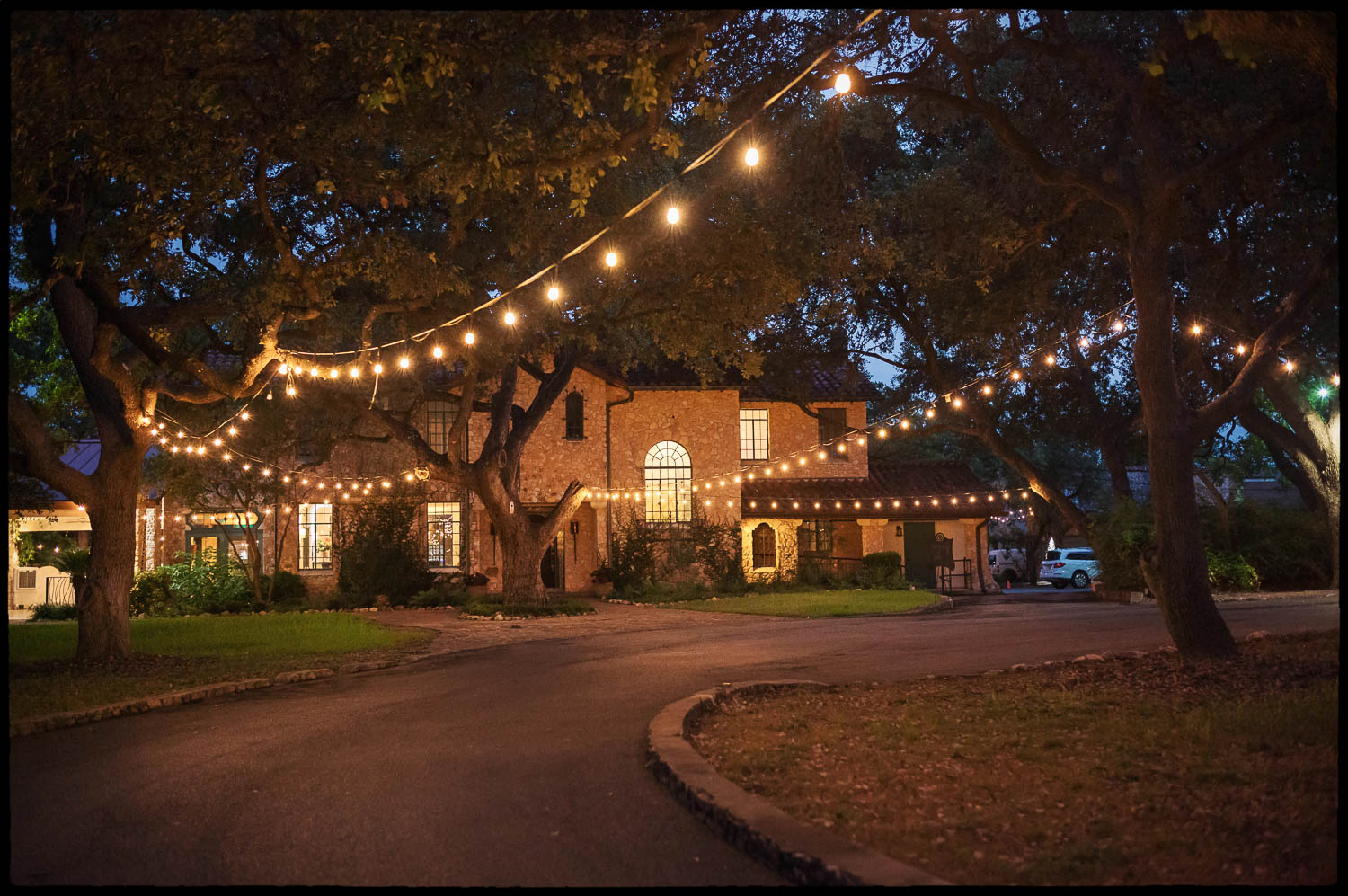 The Veranda with trees and lights photographer L1009308 Edit