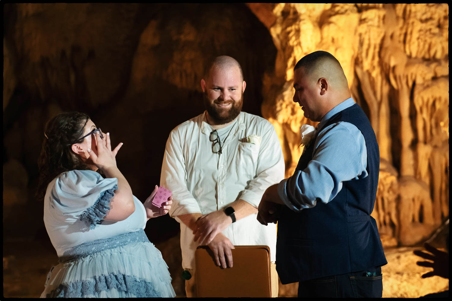 34 Wedding Ceremony at Cave Without A Name Philip Thomas wedding photographer DSC 4949 Edit