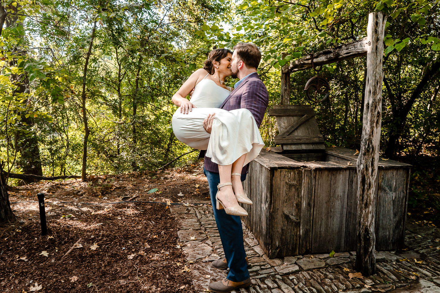 13 San Antonio Botanical Gardens Engagement Session Philip Thomas PhotographyL1020523