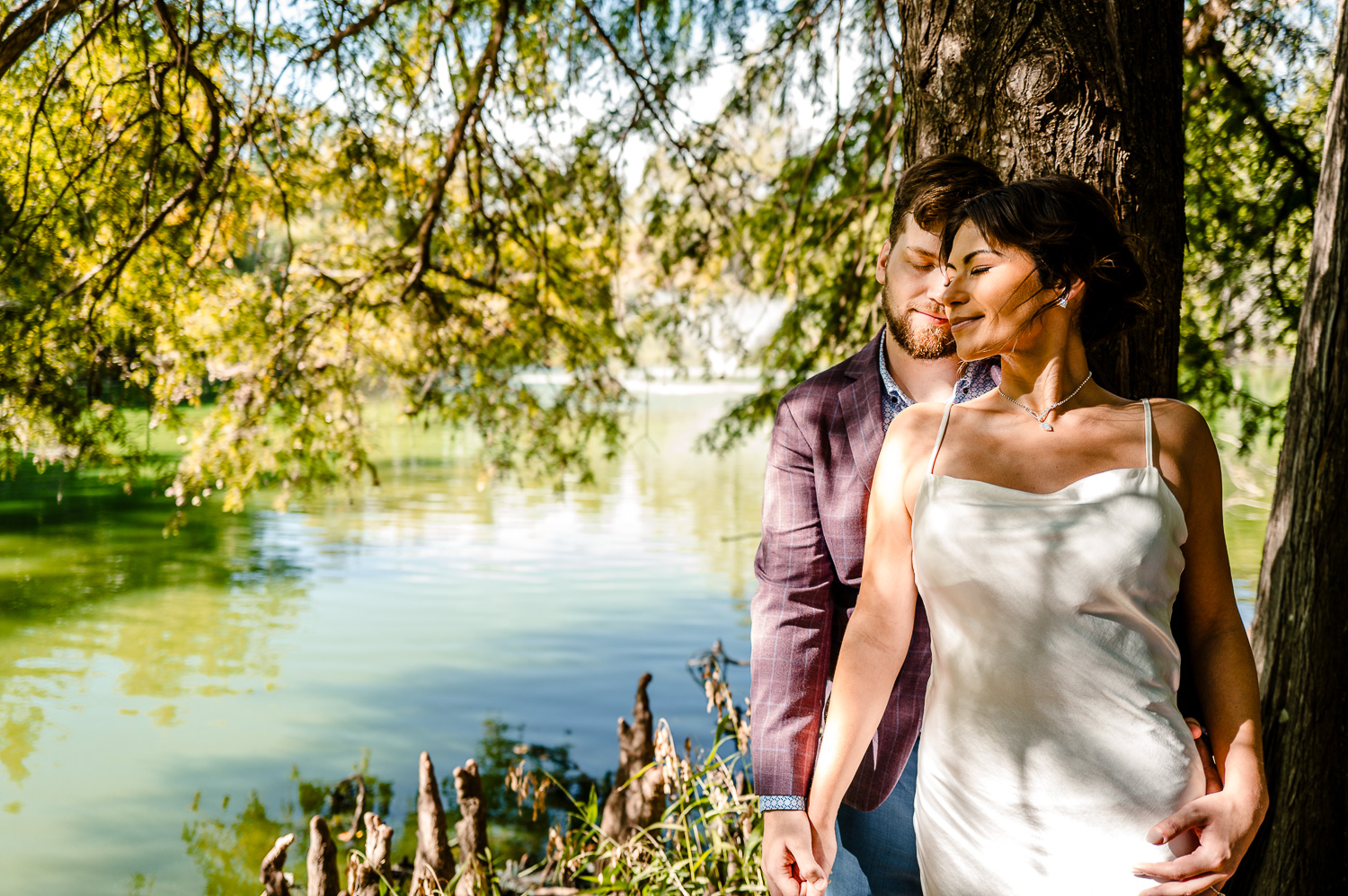 16 San Antonio Botanical Gardens Engagement Session Philip Thomas PhotographyL1020570